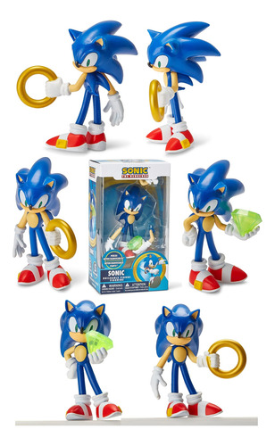 Boneco Do Sonic X Articulado